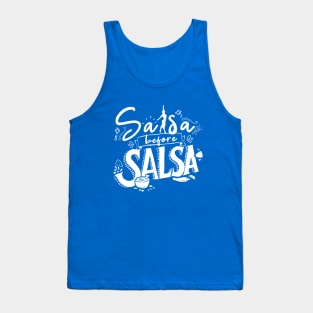 Salsa before Salsa - Salsa Clothing for the Salsa Dancer - Single Color Tank Top